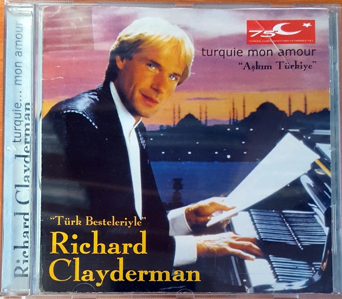 RICHARD CLAYDERMAN - TURQIE MON AMOR / AŞKIM TÜRKİYE CD 2.EL