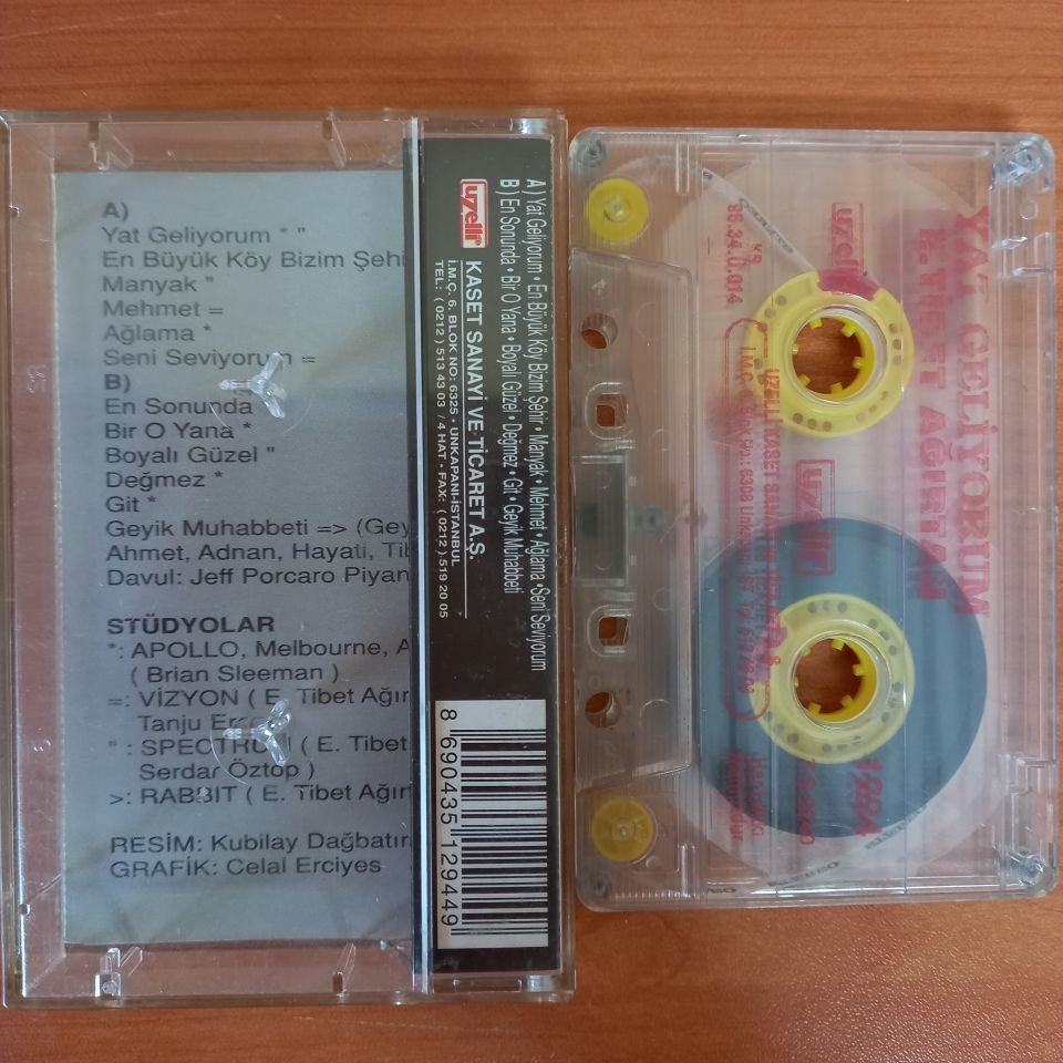 E. TİBET AĞIRTAN - YAT, GELİYORUM!.. (1995) - KASET 2. EL
