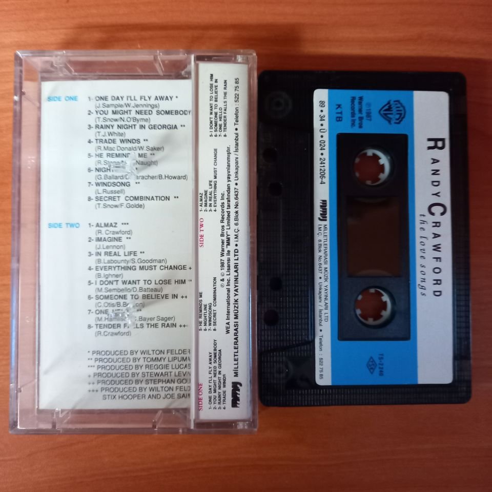 RANDY CRAWFORD - THE LOVE SONGS (1989) - KASET 2.EL