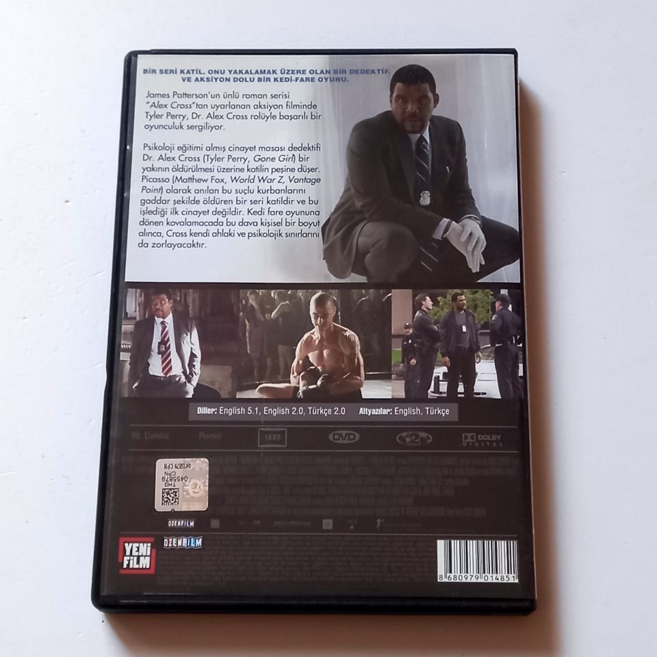 ALEX CROSS - TYLER PERRY, MATTHEW FOX, YÖN.: ROB COHEN - DVD 2.EL