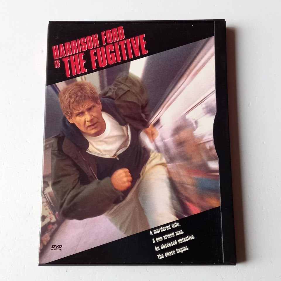 THE FUGITIVE - HARRISON FORD, TOMMY LEE JONES - YÖN.: ANDREW DAVIS - DVD SNAPCASE 2.EL