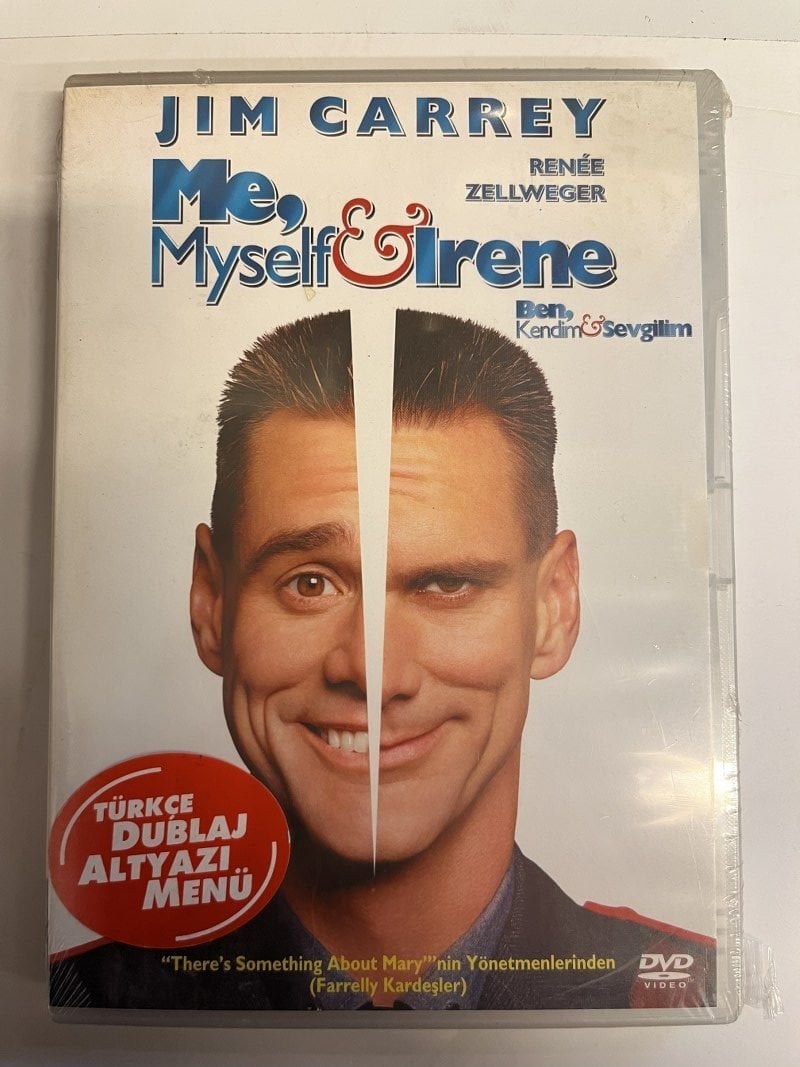 ME, MYSELF & IRENE - BEN, KENDİM VE SEVGİLİM - JIM CARREY - DVD AMBALAJINDA SIFIR