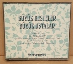 BÜYÜK BESTELER BÜYÜK USTALAR 4 - LEM'İ ATLI, CEVDET ÇAĞLA, ZEKİ ARİF ATAERGİN, FEHMİ TOKAY, EMİN ONGAN, YESARİ ASIM ARSOY, OSMAN NİHAT AKIN, MUZAFFER İLKAR (1994) - 5CD YAPI KREDİ 2.EL