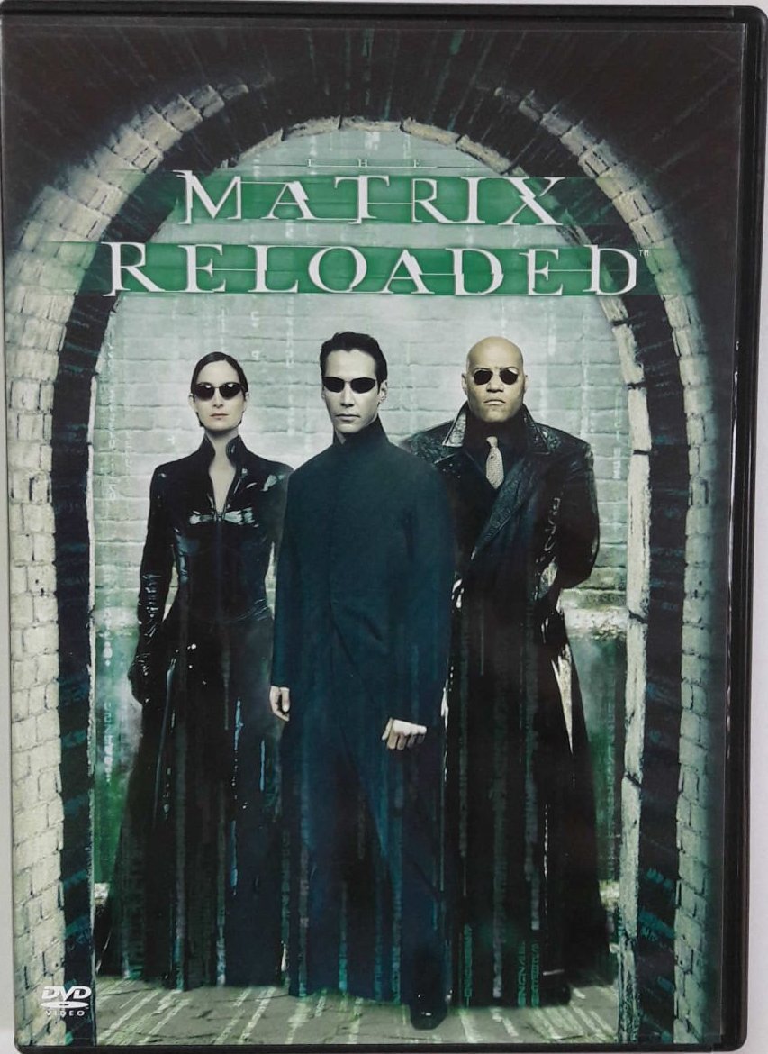MATRIX RELOADED - KEANU REEVES - LAURENCE FISHBURNE - KARRIE-ANNE MOSS - WACHOWSKI BROTHERS - 2DVD 2.EL