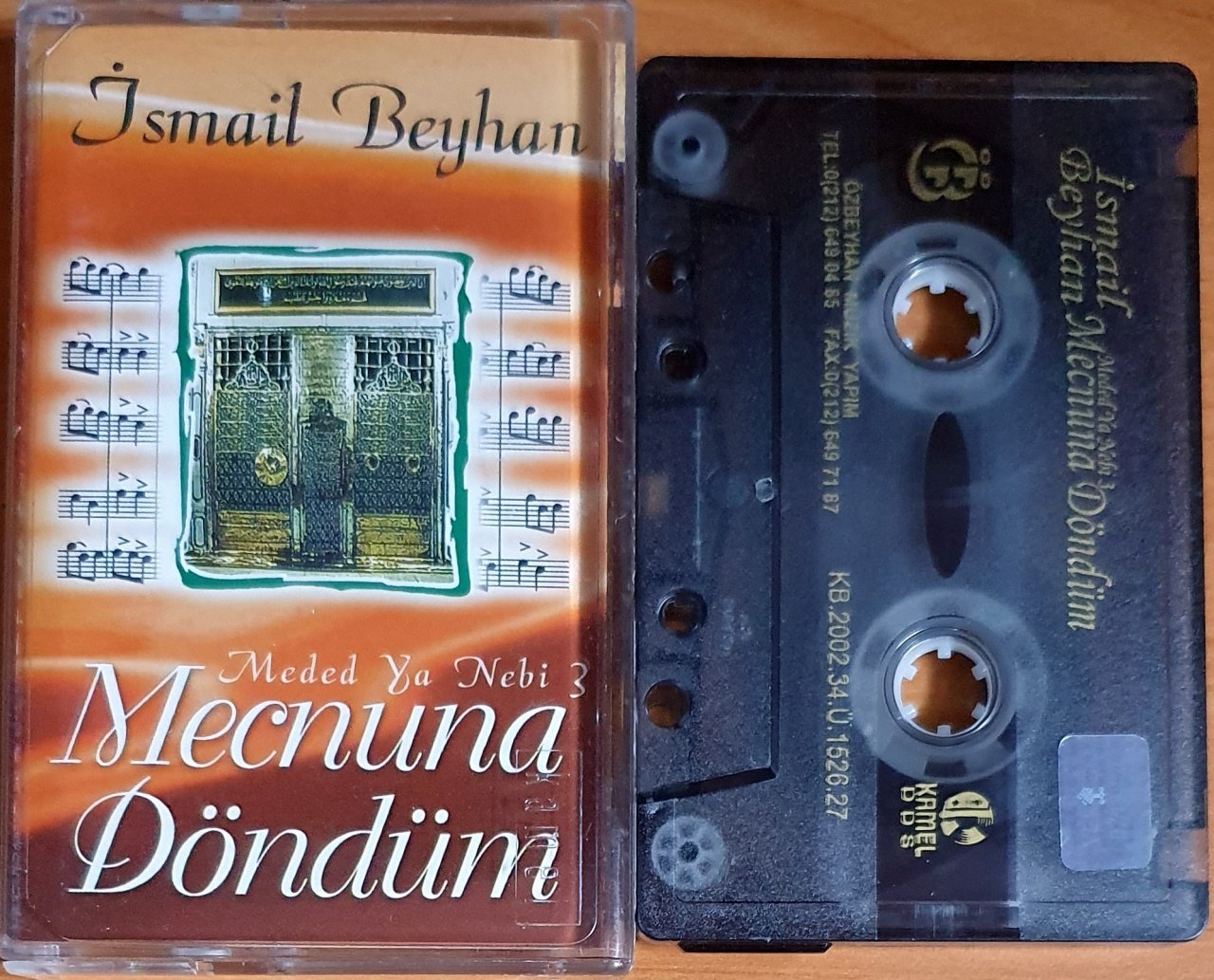 İSMAİL BEYHAN - MECNUNA DÖNDÜM (2002) - KASET ÖZBEYHAN MÜZİK 2.EL