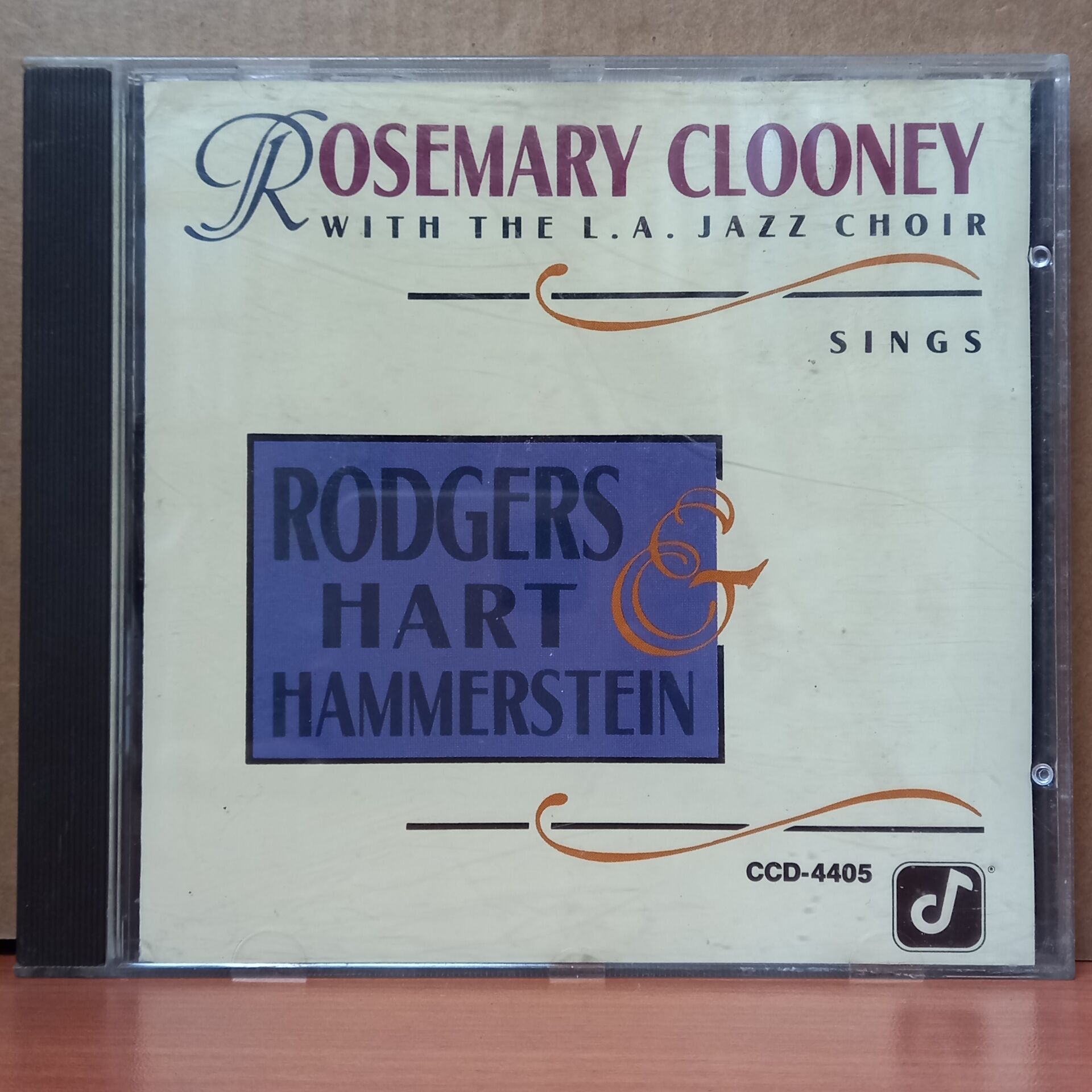 ROSEMARY CLOONEY WITH THE L.A. JAZZ CHOIR – ROSEMARY CLOONEY SINGS RODGERS, HART & HAMMERSTEIN (1990) - CD 2.EL