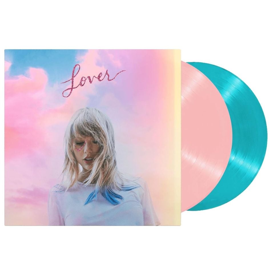 TAYLOR SWIFT - LOVER (2019) - 2LP RENKLİ SIFIR PLAK