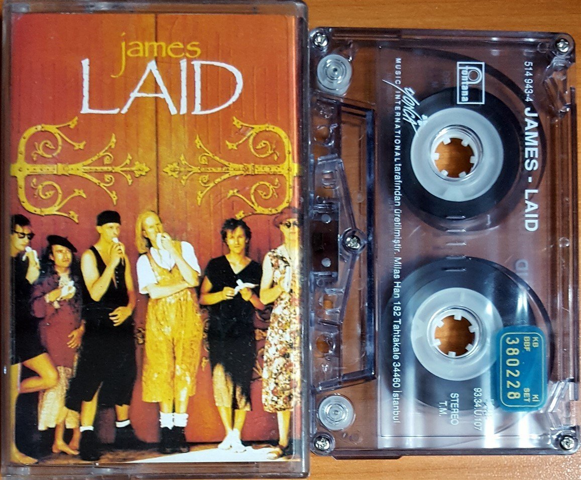 JAMES - LAID (1993) YONCA KASET 2.EL