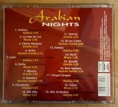 ARABIAN NIGHTS - ÇEŞİTLİ SANATÇILAR (2002) - CD ALABINA RHANY ZENZILA MUSTAFA SANDAL 2.EL