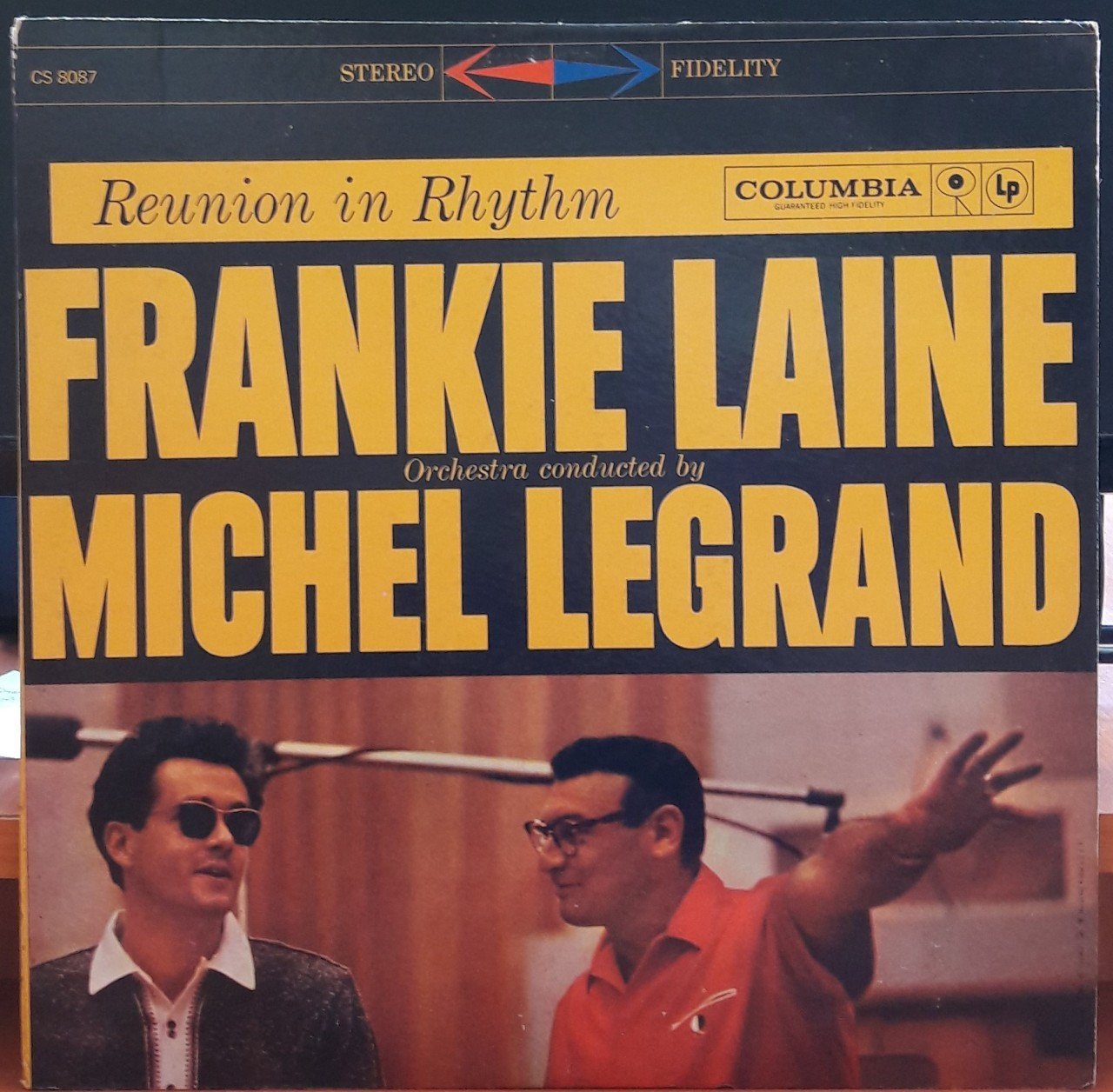 FRANKIE LAINE ORCHESTRA CONDUCTED BY MICHEL LEGRAND - REUNION IN RHYTHM - PLAK 2.EL