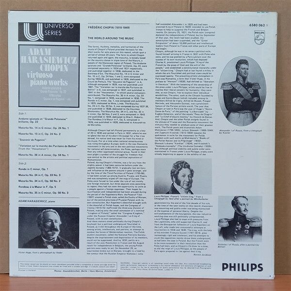 ADAM HARASIEWICZ, CHOPIN – VIRTUOSO PIANO WORKS - LP 2.EL PLAK