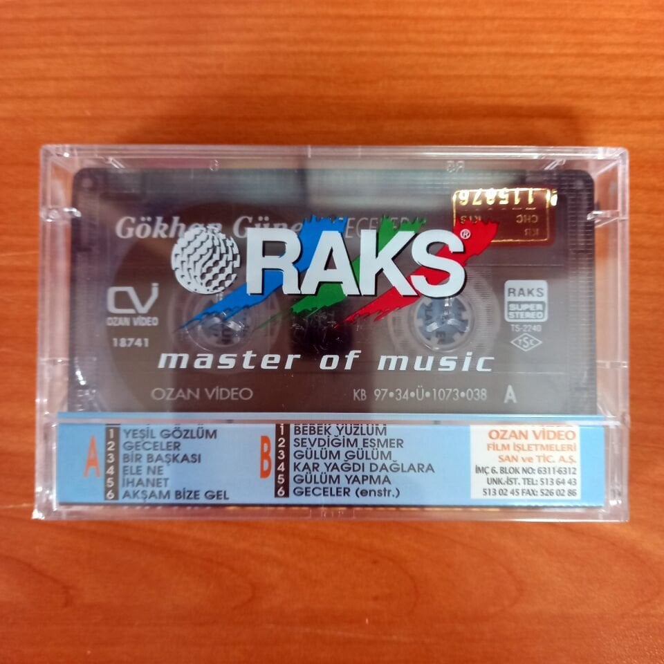 GÖKHAN GÜNEY - GECELER (1997) - KASET SIFIR