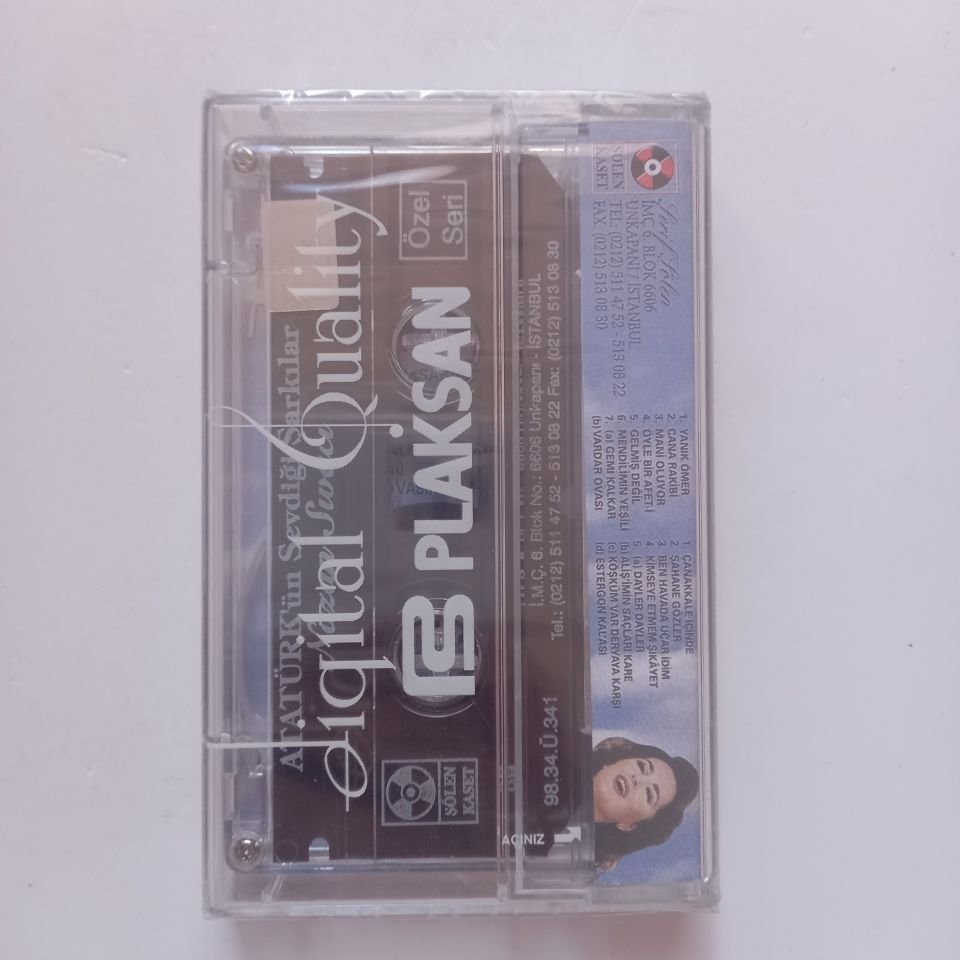 NAZAN SIVACI - ATATÜRK'ÜN SEVDİĞİ ŞARKILAR (1998) - KASET SIFIR