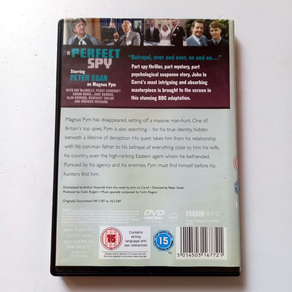 A PERFECT SPY - PETER EGAN, RAY MC ANALLY - MİNİ DİZİ - 3 DVD 2.EL TR ALTYAZI YOKTUR