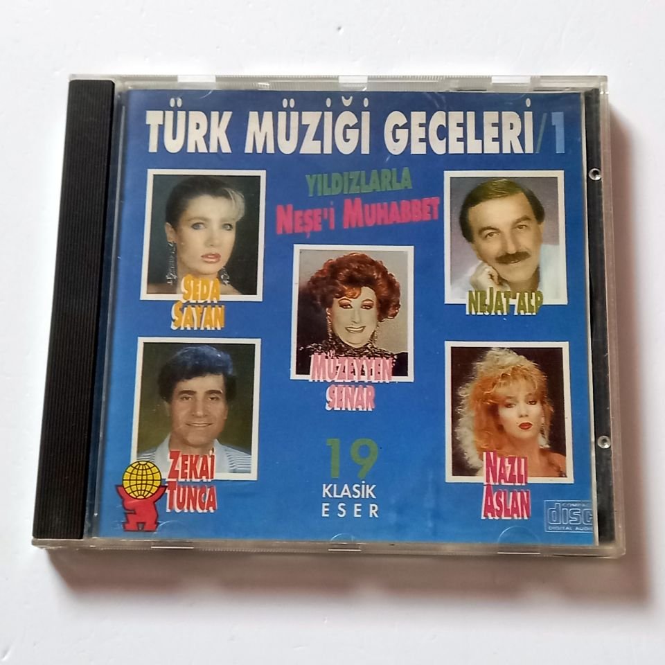TÜRK MÜZİĞİ GECELERİ / YILDIZLARLA NEŞE\'İ MUHABBET - SEDA SAYAN, NEJAT ALP, MÜZEYYEN SENAR,... - CD DESTAN MÜZİK 2.EL