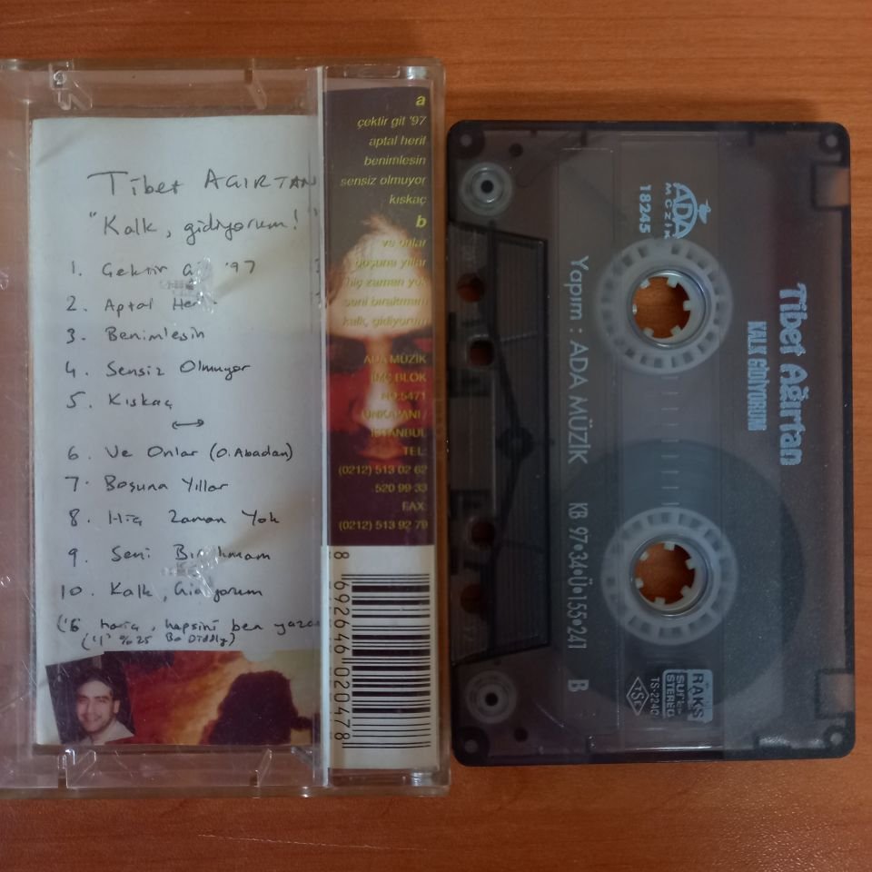 TİBET AĞIRTAN - KALK, GİDİYORUM (1997) - KASET 2. EL