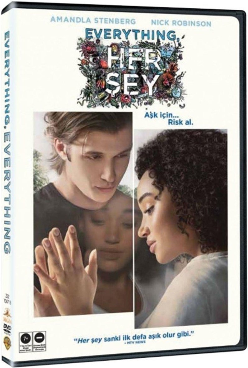 EVERYTHING, EVERYTHING - HER ŞEY - AMANDLA STENBERG - NICK ROBINSON - DVD 2.EL