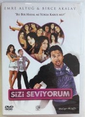 SİZİ SEVİYORUM - EMRE ALTUĞ - BİRCE AKALAY - MUSTAFA UĞUR YAĞCIOĞLU - DVD 2.EL