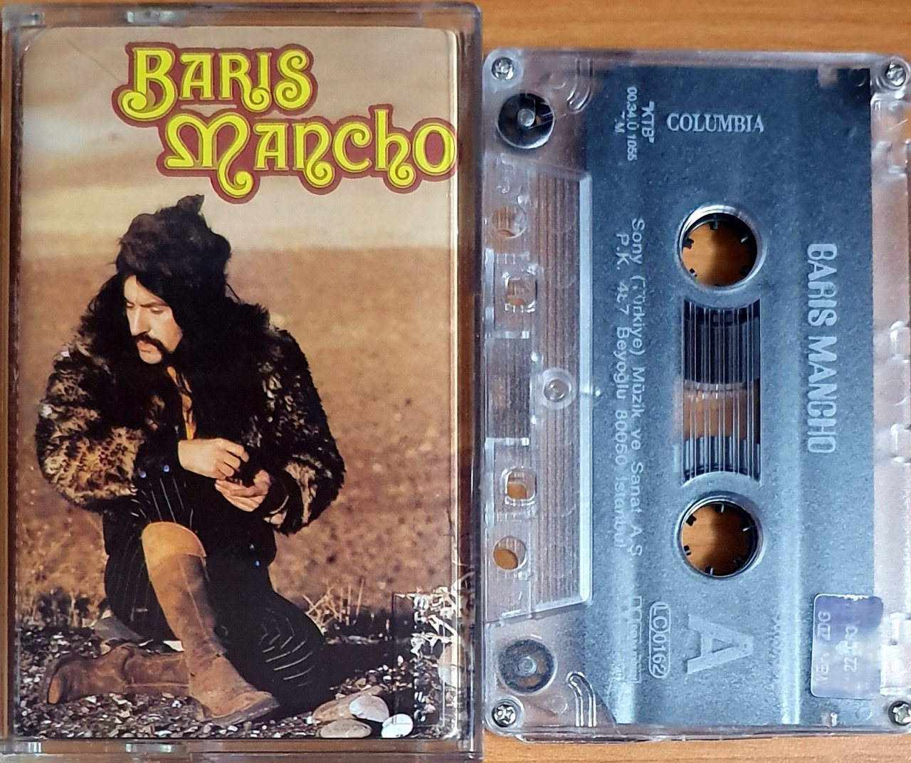 BARIŞ MANÇO - NICK THE CHOPPER BARIS MANCHO (2000) - KASET COLUMBIA 2.EL