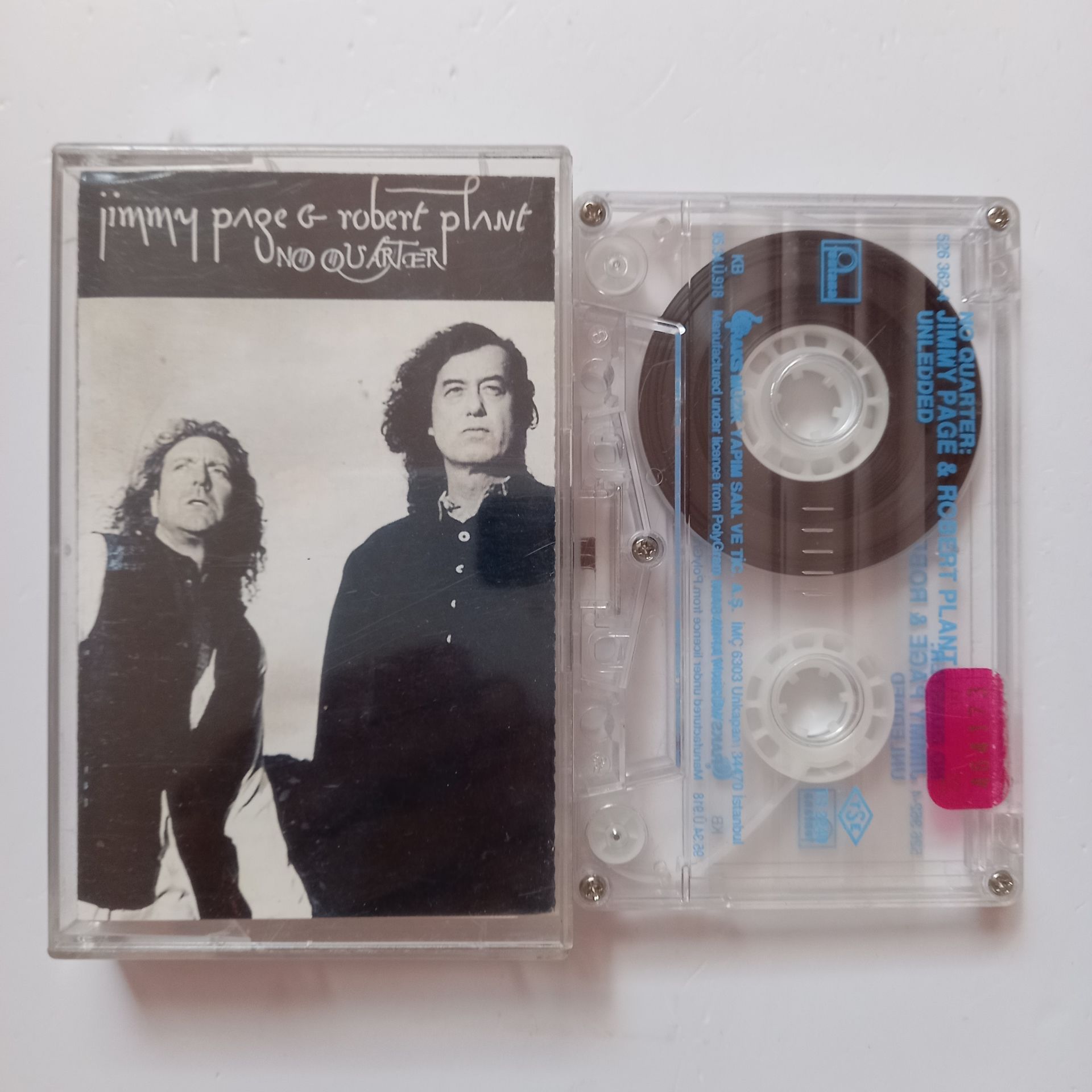 JIMMY PAGE & ROBERT PLANT - NO QUARTER: JIMMY PAGE & ROBERT PLANT UNLEDDED (1995) - KASET 2.EL