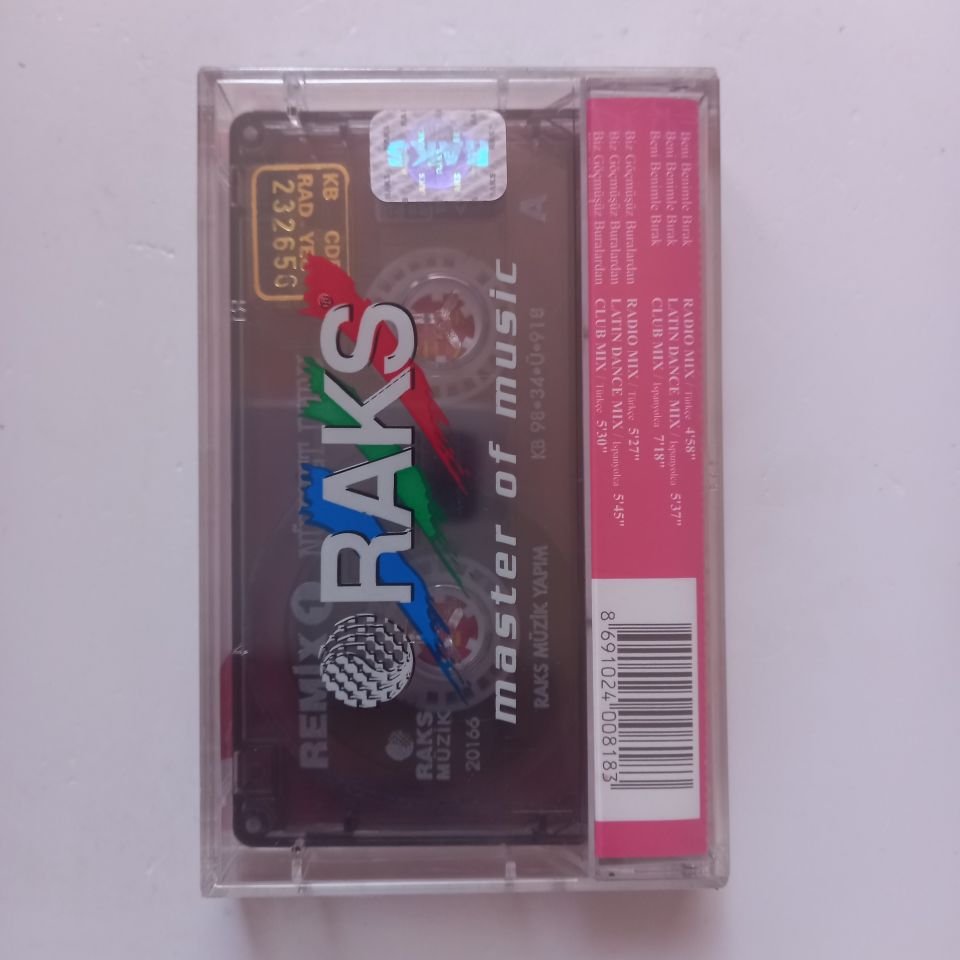 NÜKHET DURU - REMIX 1 (1998) - KASET SIFIR