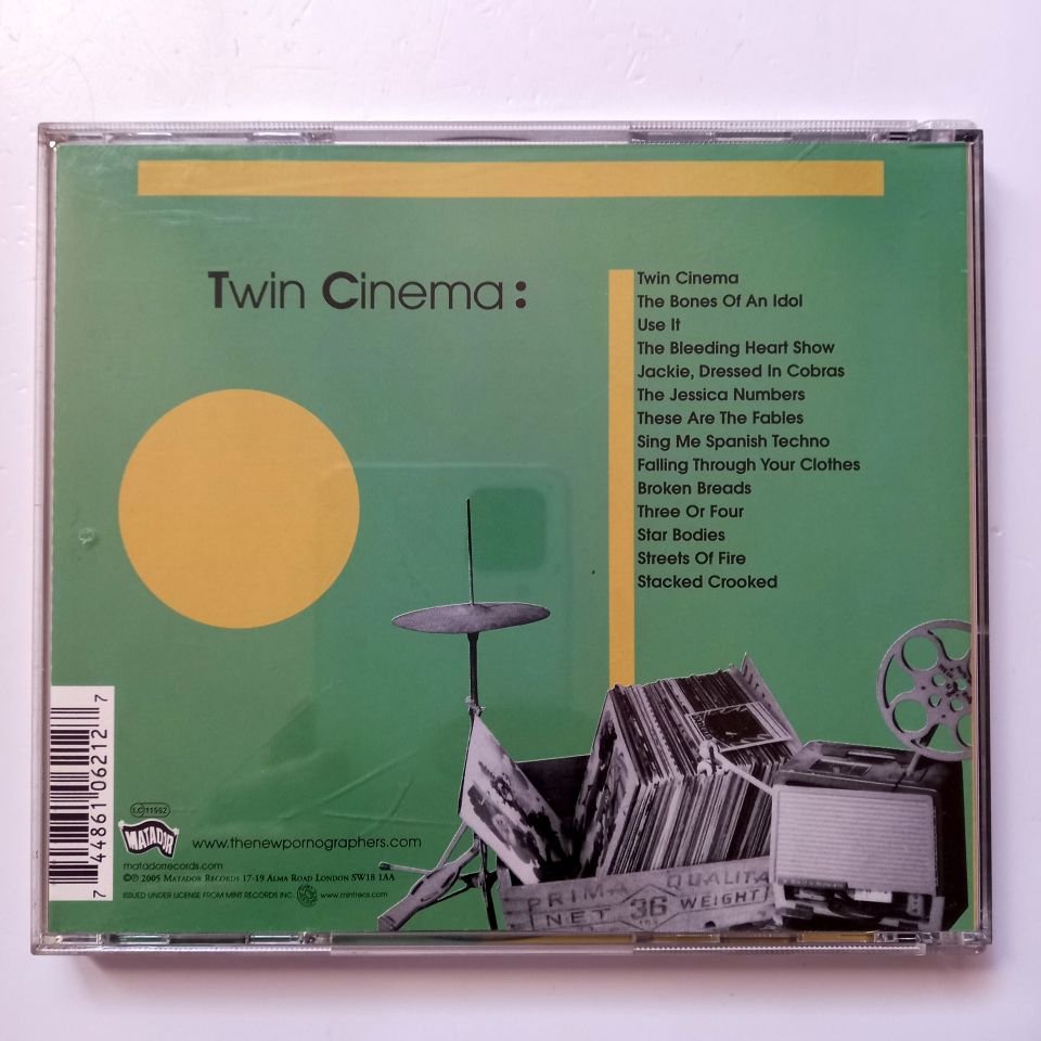 THE NEW PORNOGRAPHERS – TWIN CINEMA (2005) - CD 2.EL