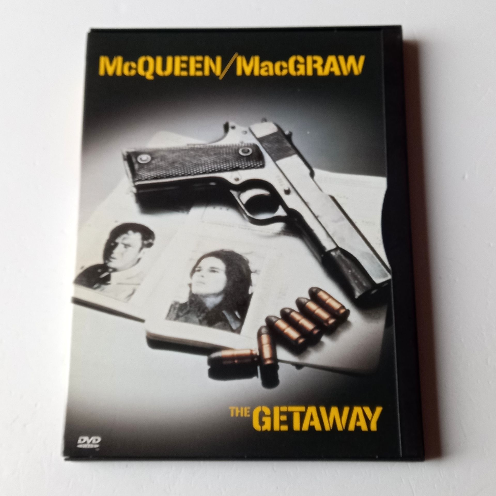 THE GETAWAY - STEVE MCQUEEN, ALI MACGRAW - YÖN.: SAM PECKINPAH - DVD SNAPCASE 2.EL