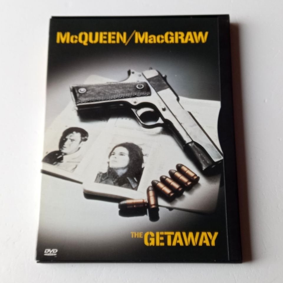 THE GETAWAY - STEVE MCQUEEN, ALI MACGRAW - YÖN.: SAM PECKINPAH - DVD SNAPCASE 2.EL