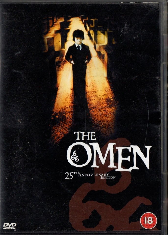 THE OMEN (1976) - GREGORY PECK - DVD 2.EL TÜRKÇE ALTYAZI YOKTUR