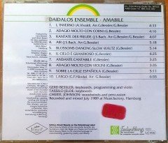 DAIDALOS ENSEMBLE - AMABILE (1989) MADE IN WEST GERMANY CD 2.EL
