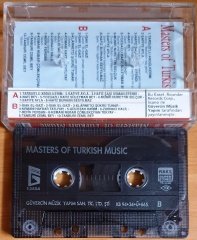 MASTERS OF TURKISH MUSIC / MÜNİR NURETTİN, CEMİL BEY, SAFİYE, ARAP MEHMET - KASET 2.EL