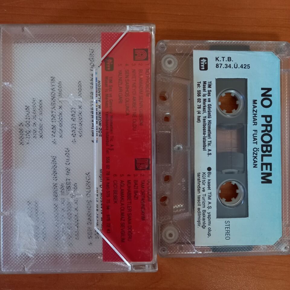 MAZHAR FUAT ÖZKAN - NO PROBLEM (1987) - KASET 2. EL