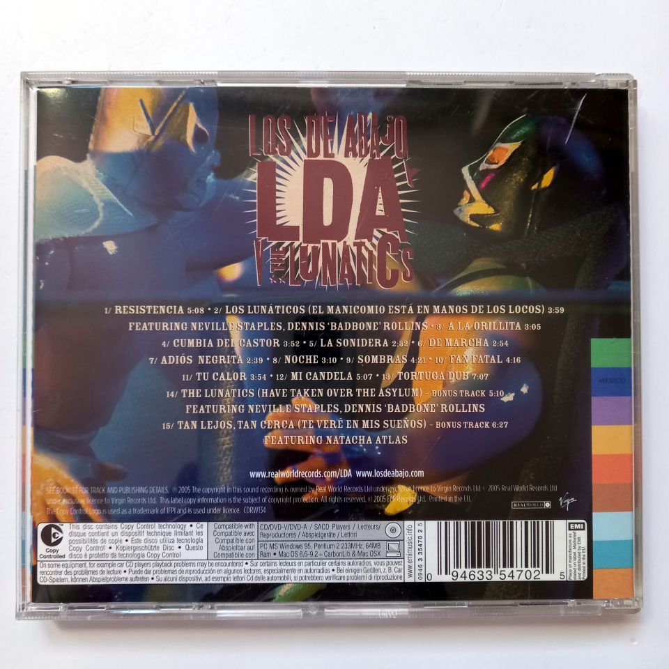 LOS DE ABAJO – LDA V THE LUNATICS (2005) - CD 2.EL