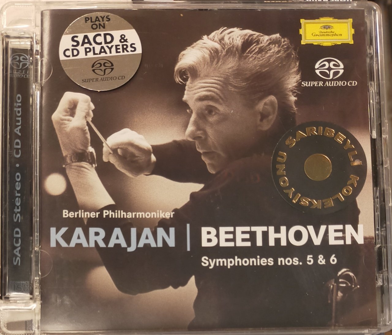 BEETHOVEN, BERLINER PHILHARMONIKER, KARAJAN – SYMPHONIES NOS. 5 & 6 (2004) - HYBRID SACD 2.EL