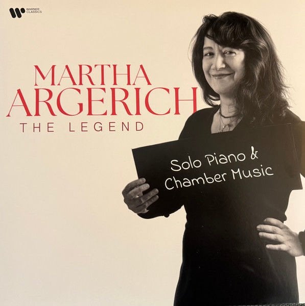 MARTHA ARGERICH – THE LEGEND - SOLO PIANO & CHAMBER MUSIC (2025) - LP COMPILATION SIFIR PLAK
