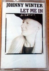 JOHNNY WINTER - LET ME IN (1991) TOPKAPI CASSETTE MADE IN TURKEY ''NEW'' PAPER LABEL