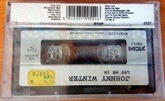 JOHNNY WINTER - LET ME IN (1991) TOPKAPI CASSETTE MADE IN TURKEY ''NEW'' PAPER LABEL