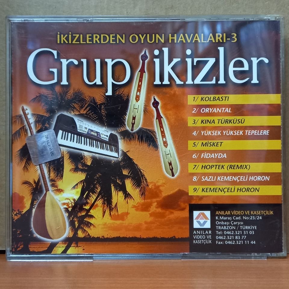 GRUP İKİZLER - İKİZLERDEN OYUN HAVALARI 3 - CD 2.EL