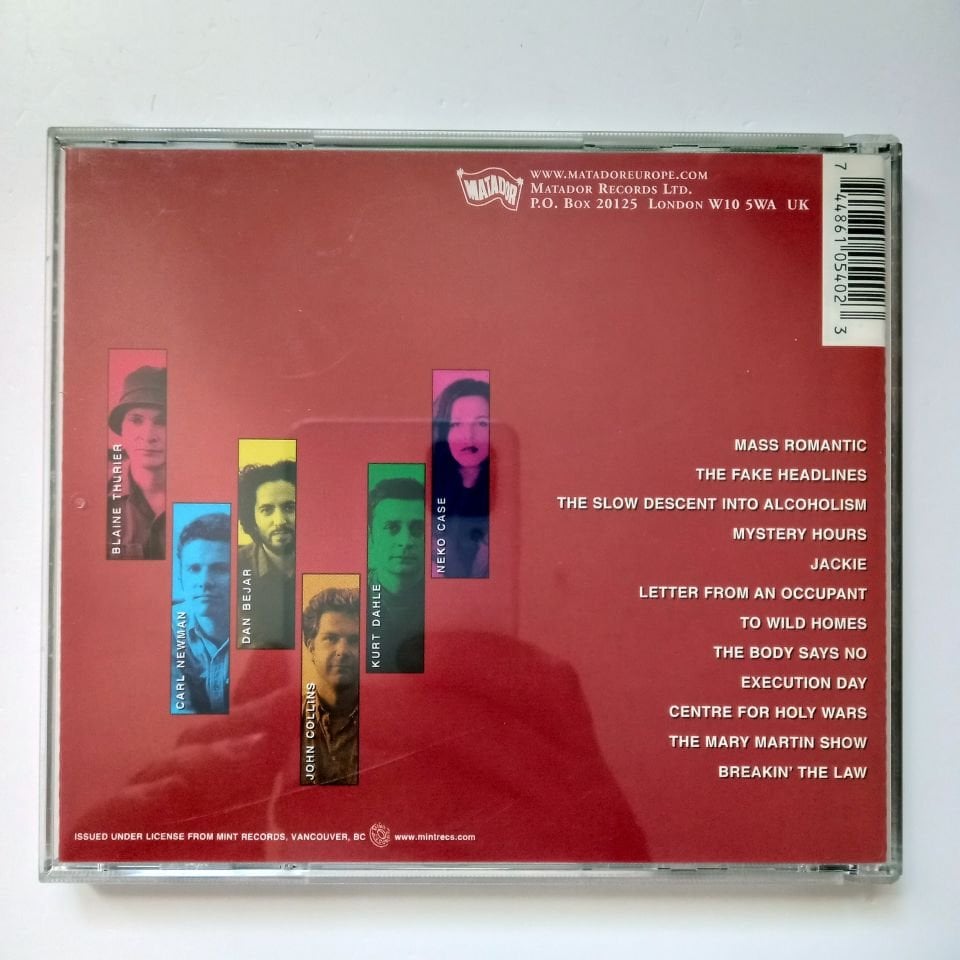 THE NEW PORNOGRAPHERS – MASS ROMANTIC (2003) - CD 2.EL