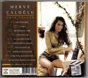 MERVE ÇALOĞLU - UZAK YOLLAR (2014) - CD 2.EL