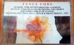 YUNUS EMRE / AYANGİL TÜRK MÜZİĞİ ORKESTRA VE KOROSU (1992) - KASET SIFIR