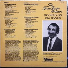 THE FRANK BARBER ORCHESTRA - HOOKED ON BIG BANDS (1982) - PLAK 2.EL