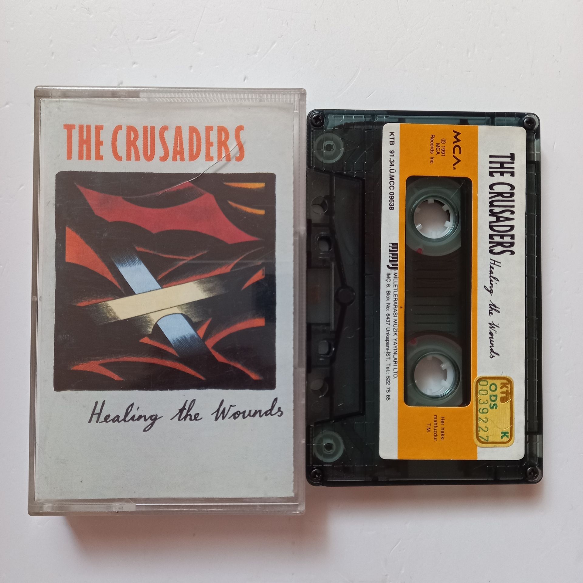 THE CRUSADERS - HEALING THE WOUNDS (1991) - KASET 2.EL
