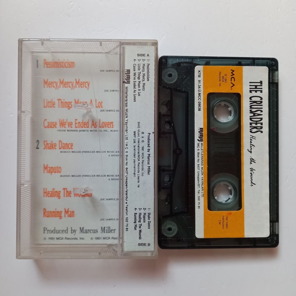 THE CRUSADERS - HEALING THE WOUNDS (1991) - KASET 2.EL