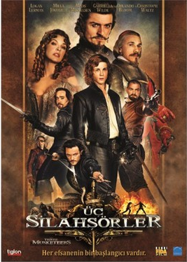 ÜÇ SİLAHŞÖRLER - THREE MUSKETEERS - LOGAN LERMAN - MILLA JOVOVICH - DVD AMBALAJINDA SIFIR