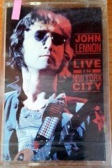 JOHN LENNON - LIVE IN NEW YORK CITY CASSETTE MADE IN TURKEY ''NEW''
