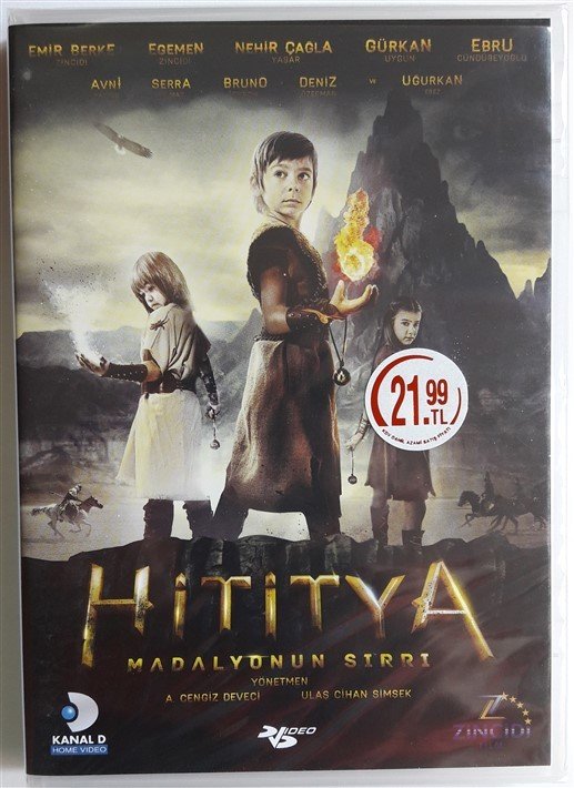 HİTİTYA MADALYONUN SIRRI - A. CENGİZ DEVECİ - ULAŞ CİHAN ŞİMŞEK - DVD SIFIR