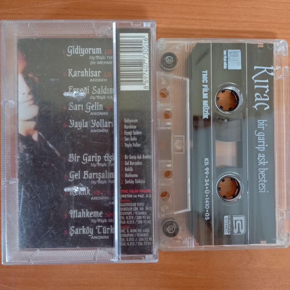 KIRAÇ - BİR GARİP AŞK BESTESİ (1999) - KASET 2. EL
