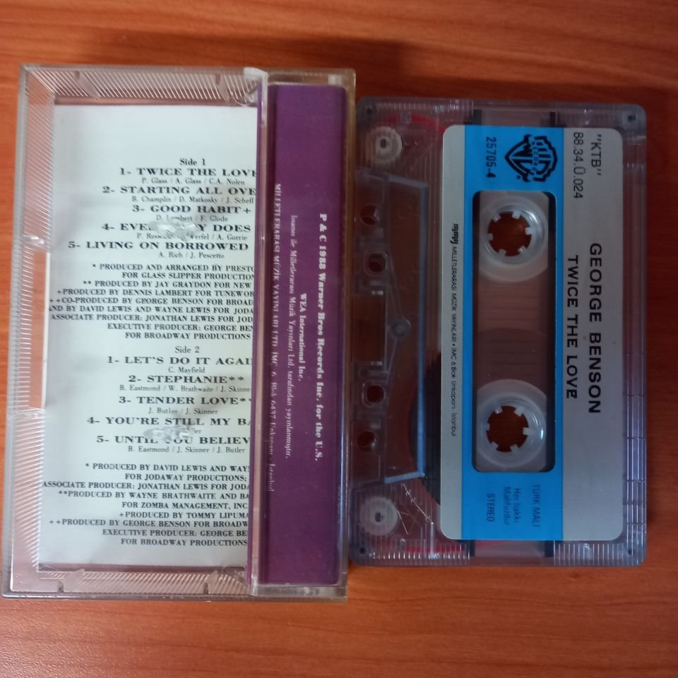 GEORGE BENSON - TWICE THE LOVE (1988) - KASET 2.EL