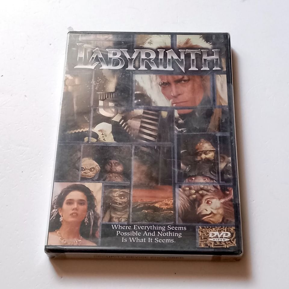 LABYRINTH - DAVID BOWIE, JENNIFER CONNELLY - YÖN.: JIM HENSON - DVD  1. BÖLGE TÜRKÇE ALTYAZI YOKTUR AMBALAJINDA SIFIR